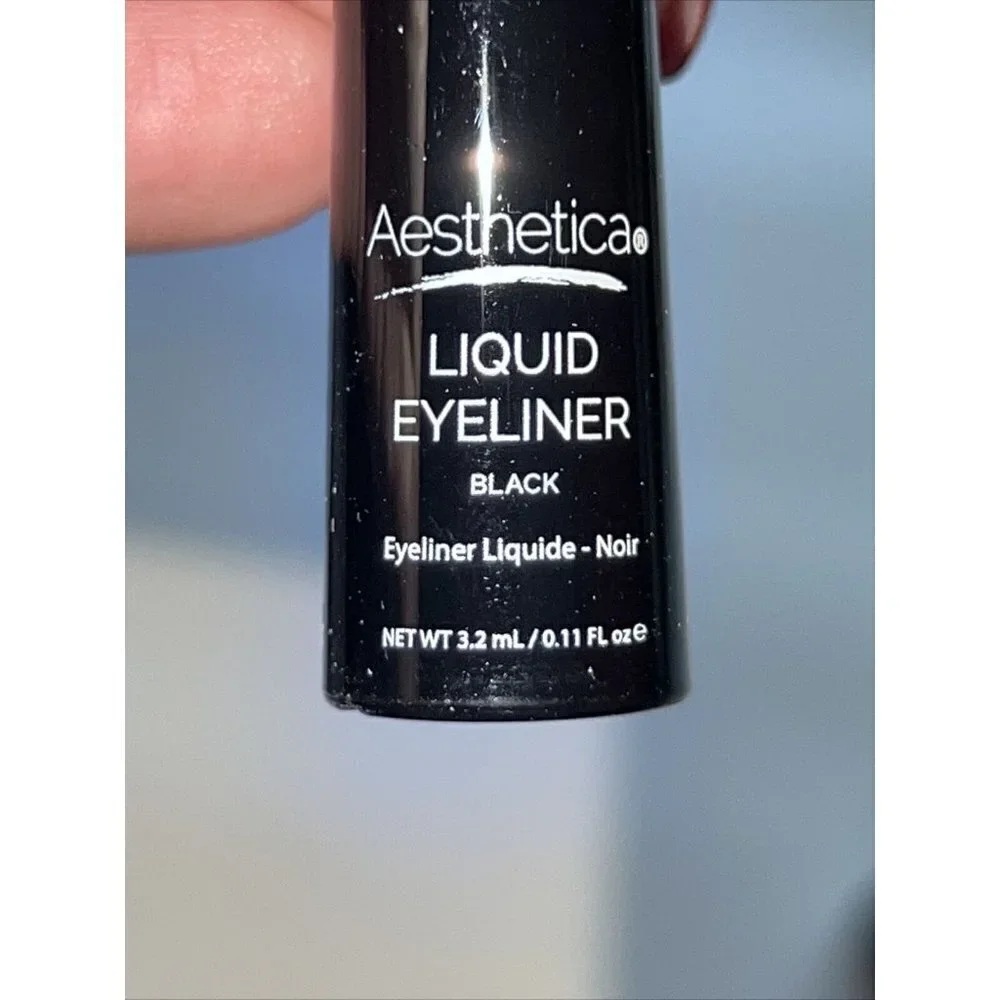 $25 Aesthetica NIB Women Black Liquid Eyeliner Felt‎ Tip 3.2ML Cat Eye Winged